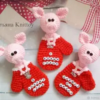 Символ года: вязаные крючком сувениры