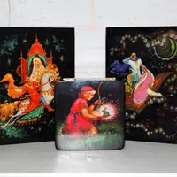 Имитация лаковой миниатюры