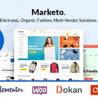 Marketo - Elementor ECommerce & Multivendor WooCommerce WordPress Theme