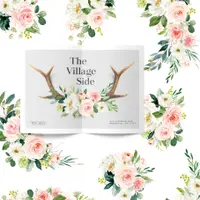 Ethereal Blush-Florals Graphic Set