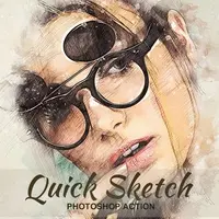 Quick Sketch Photoshop Action