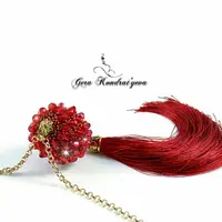 Сотуары с биконусами Swarovski