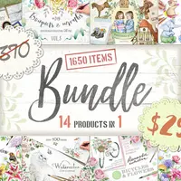 Discount Bundle: 14 наборов графики