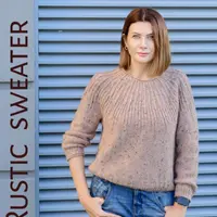 Свитер рустик