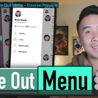 iOS Development: Twitter Slide Out Menu
