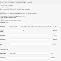 Contact Form 7 - amoCRM - Интеграция