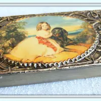 Имитация Ростовской финифти и перегородчатой эмали