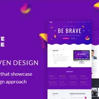 Brave Theme - многоцелевой отзывчивый HTML-шаблон