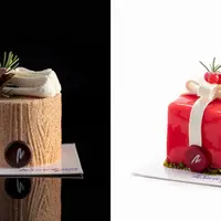 Пирожное Пенёчек и пирожное Подарок