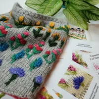 Азбука PuffColorKnitting