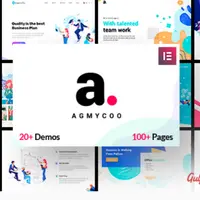 Agmycoo - Isometric Creative Digital Agency Portfolio WordPress Theme