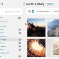 WordPress Real Media Library: Media Categories / Folders File Manager