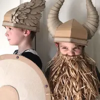 Набор шаблонов для создания детских костюмов из картона