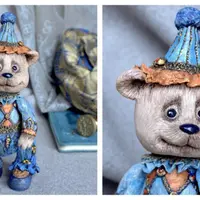 Мишка Джимми. Папье-маше