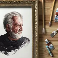 Акварельные лица