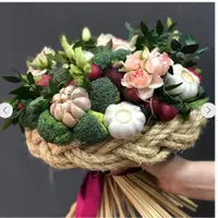 Плетение каркасов и Food-букеты в спиральной технике