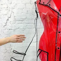 Плащ из винила