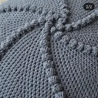 Мастер-классы по вязанию пуфов крючком