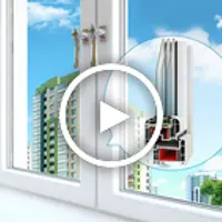 Типовой монтаж ПВХ окна