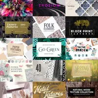 Набор текстур и паттернов Totally Vibrant