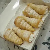 Слоеные трубочки без сахара и муки