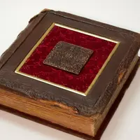 Декорирование ключницы "Старинная книга"