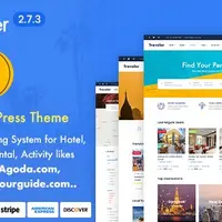 Traveler - Travel Booking WordPress Theme