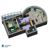 Разработка комплекта чертежей в Revit для интерьеров