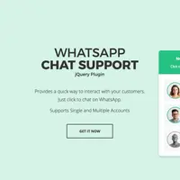 WhatsApp Chat Support - jQuery Plugin