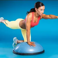 Шаблоны тренировок. Серия 8: Тренировка с BOSU и гирями