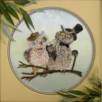 Вышивка лентами. Мы вместе много-много лет