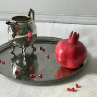 Отражение предметов маслом