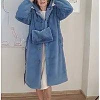 Шуба из искусственного меха