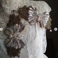 Мастер-класс по созданию брошек цветок и бабочка