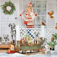 Новый год с далматинцами