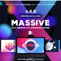 Massive X - полностью анимированная презентация