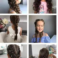 Идеальные косы для дочки