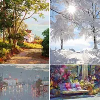 Пейзаж - как способ видеть больше. Живопись маслом