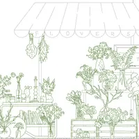 Ботанический набор деталей для разверток