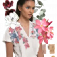 Роспись тканей в технике холодного батика