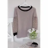 Джемпер Dotted Sleeve Jumper