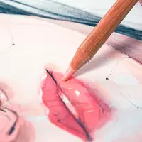 Иллюстрированный портрет в акварели