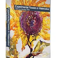 Экспериментальные цветы в акварели