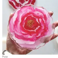 Цветы в технике resin art