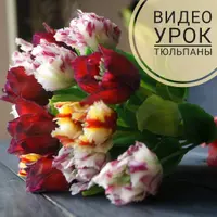 Тюльпаны из полимерной глины