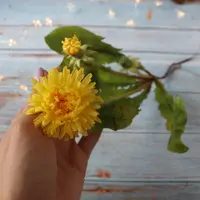 Мастер-класс по кустику желтых одуванчиков