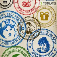 Rubber Stamp Generator Photoshop Action