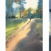 Тени и оттенки. Акварельный марафон