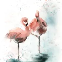 Пятна и брызги. Птицы