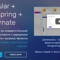 Angular + Java/Spring + Hibernate